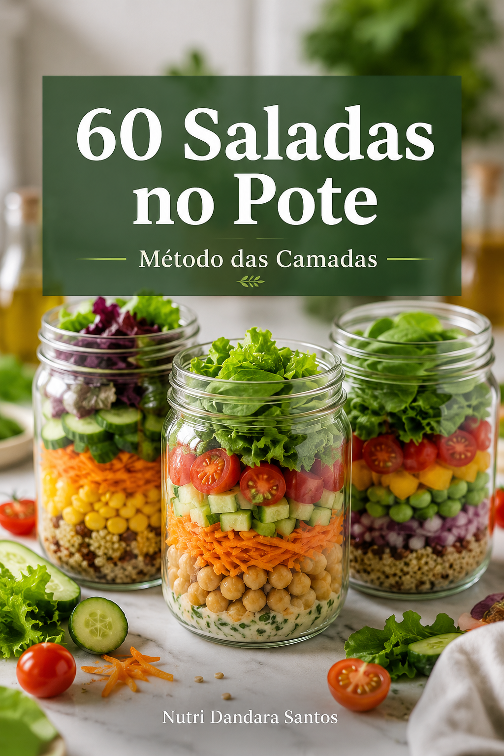 60 Saladas no Pote